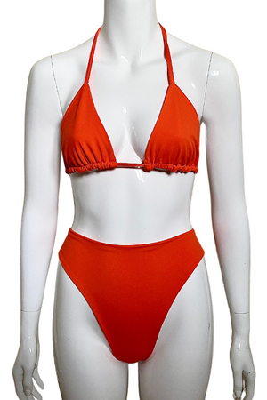 Ready to buy Orange Triangle Bikini Top and Bottoms
