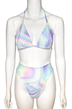 Pastel Sorbet Triangle Bikini Set